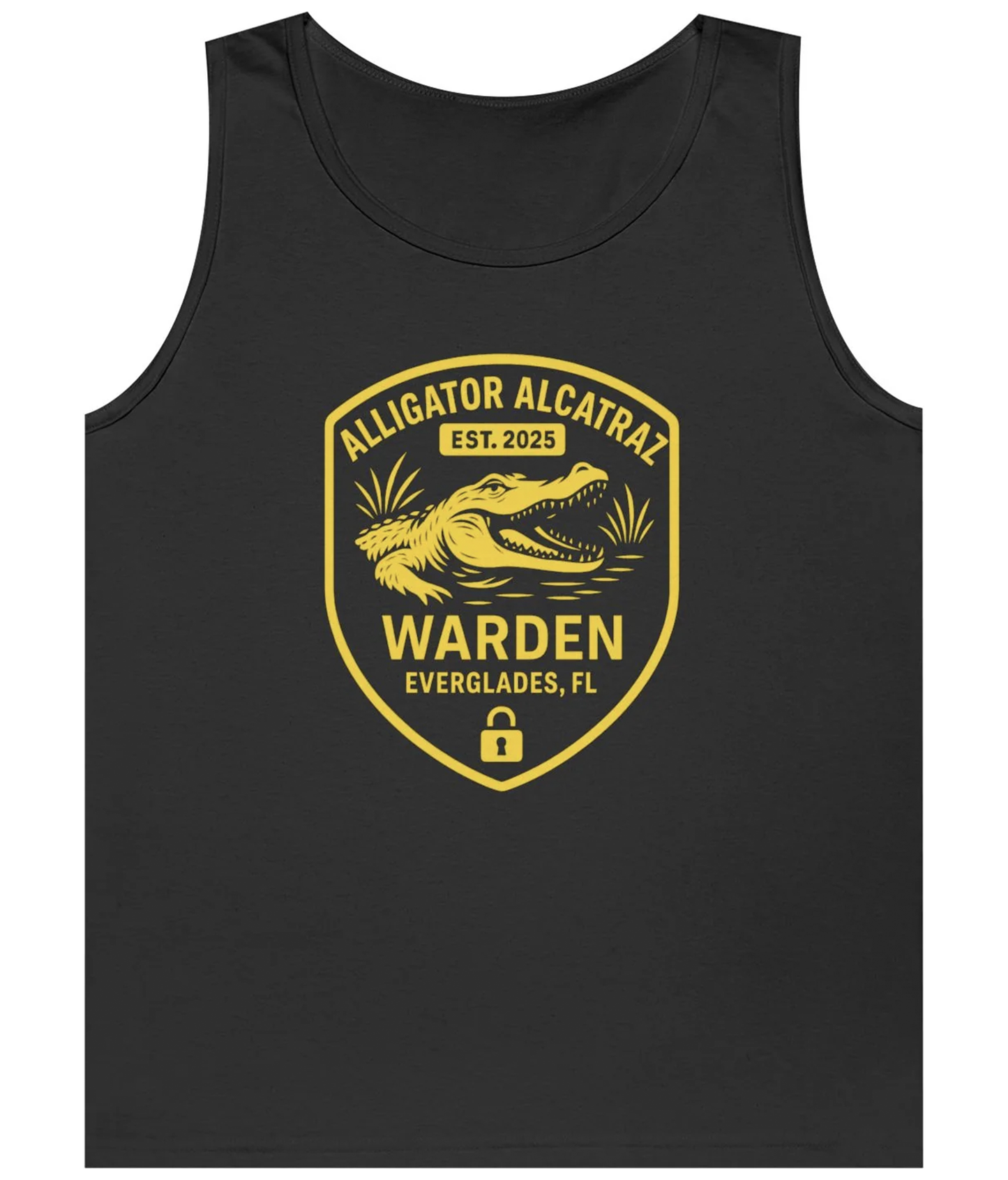 Alligator Alcatraz Tank Top