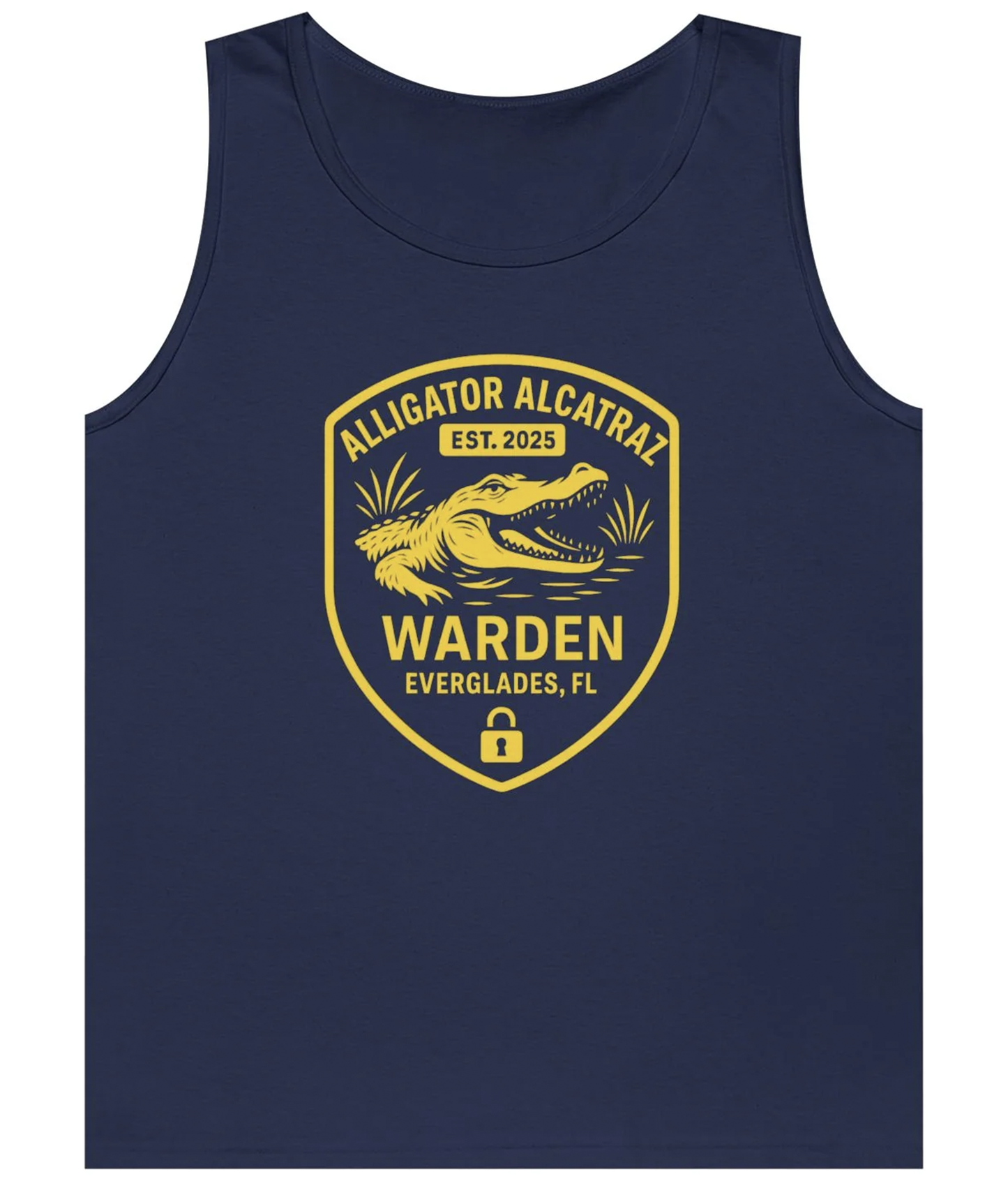 Alligator Alcatraz Tank Top