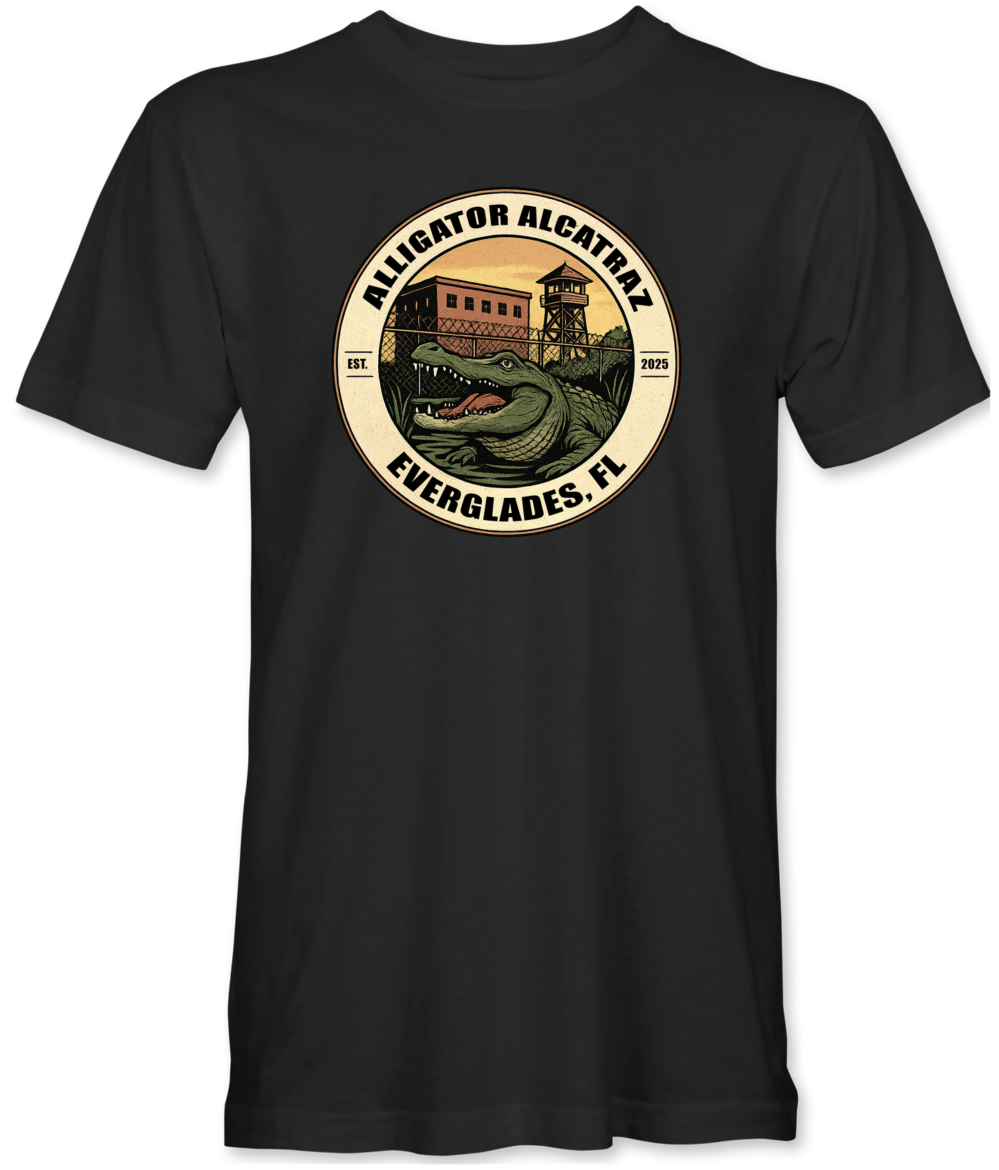 Alligator Alcatraz Swamp T-Shirt