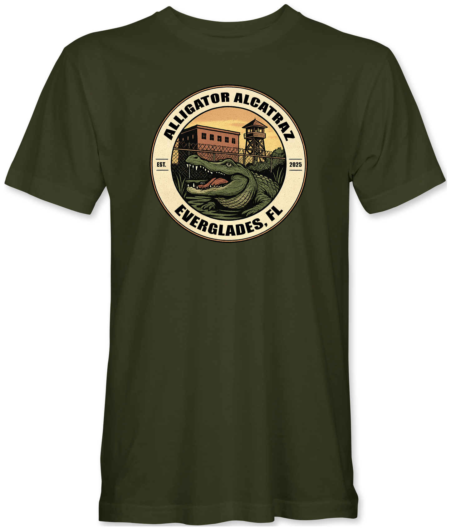 Alligator Alcatraz Swamp T-Shirt