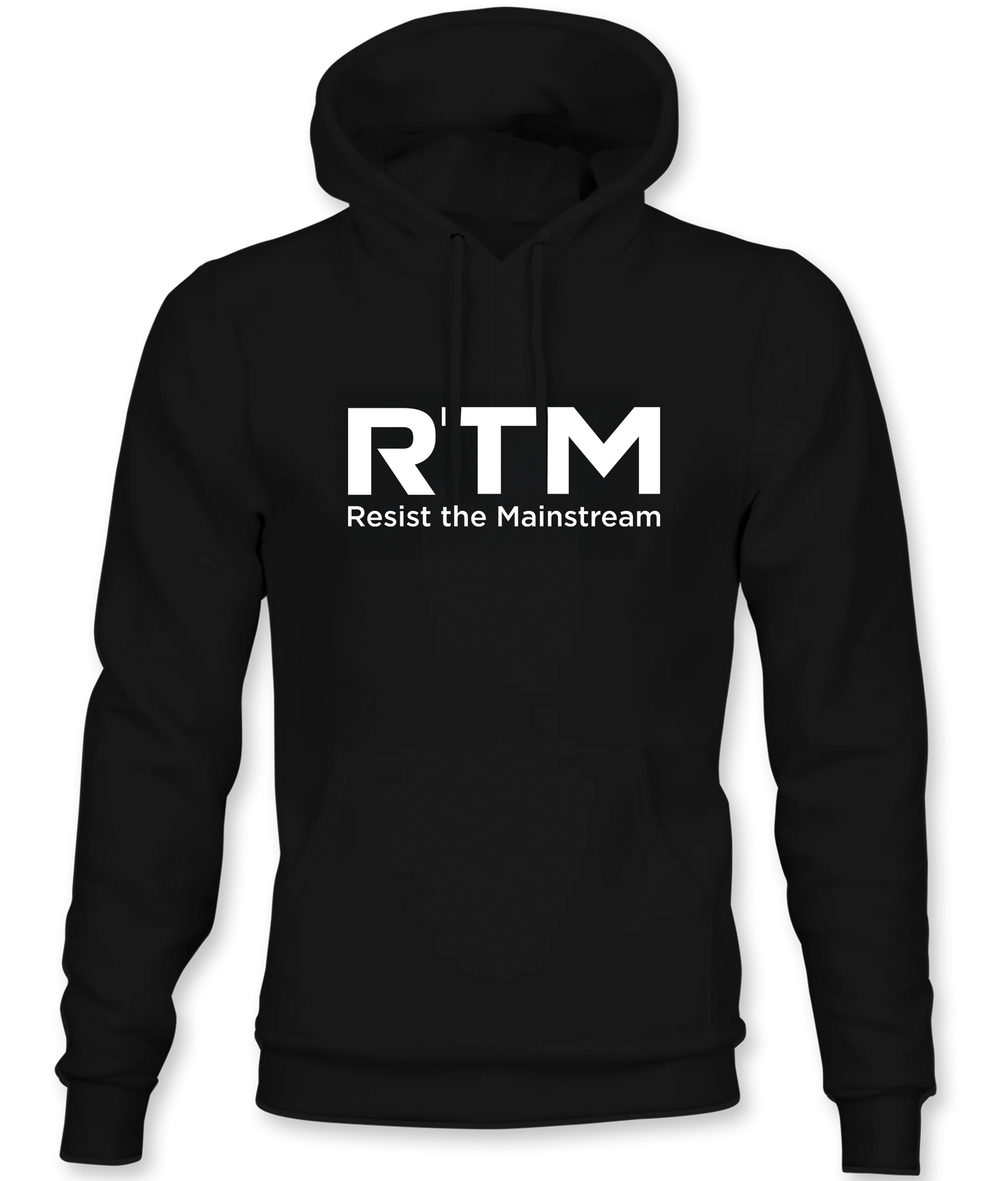 Resist the Mainstream Black Hoodie