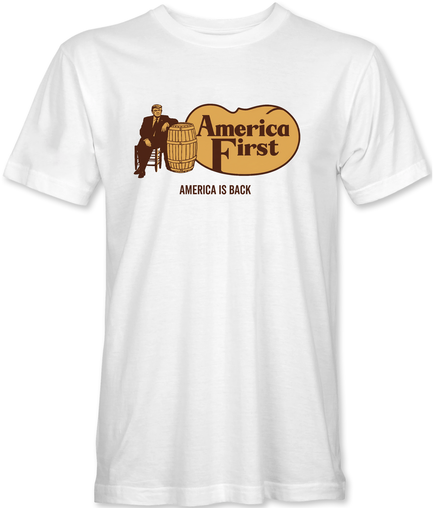 Trump Cracker Barrel White T-Shirt