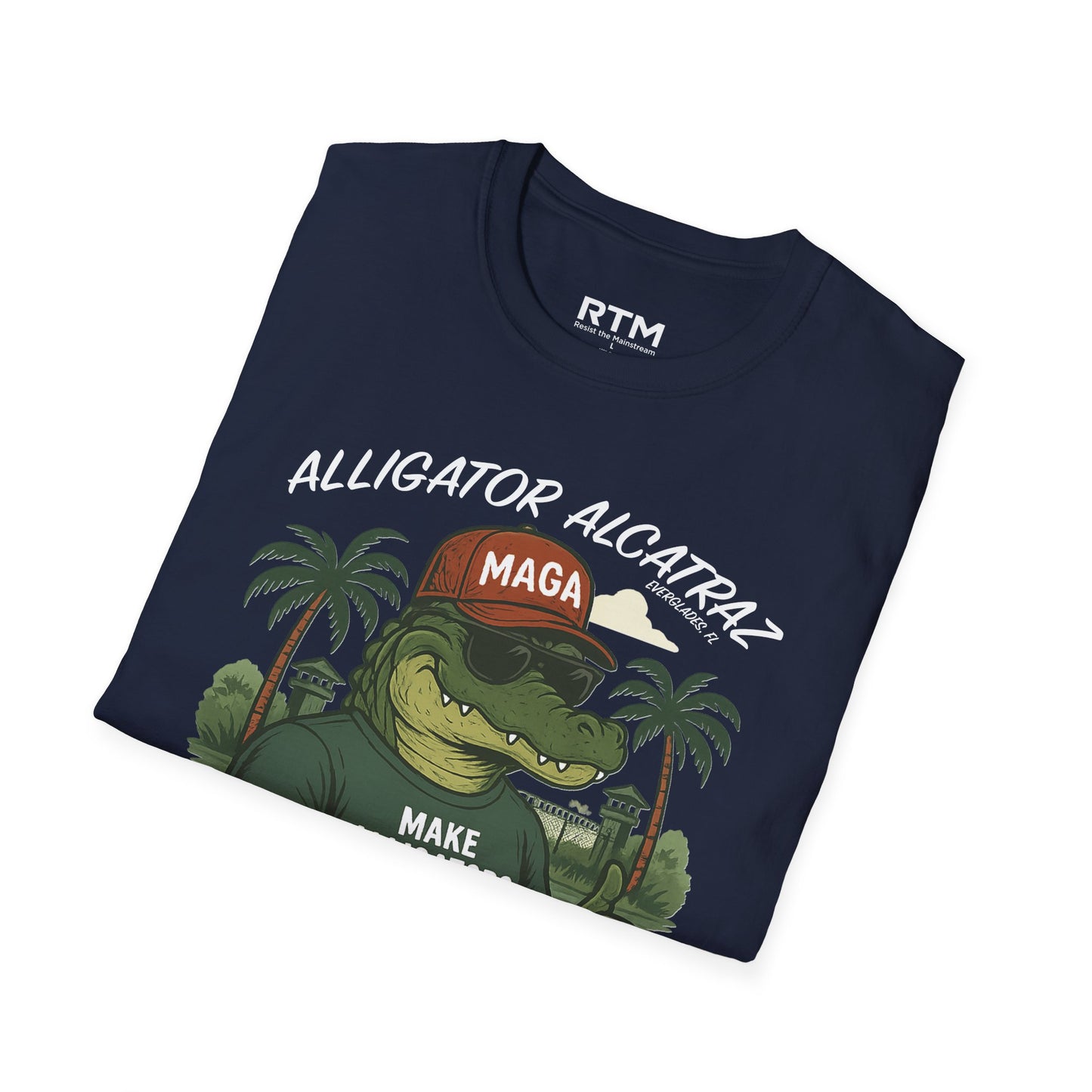 MAGA Alligator Alcatraz T-Shirt