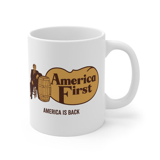 Trump Cracker Barrel White Mug