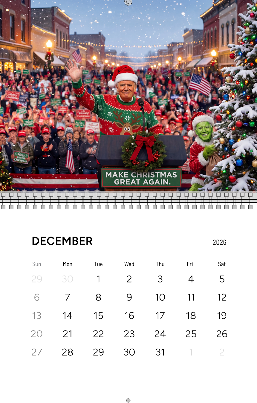 President Trump 2026 Calendar