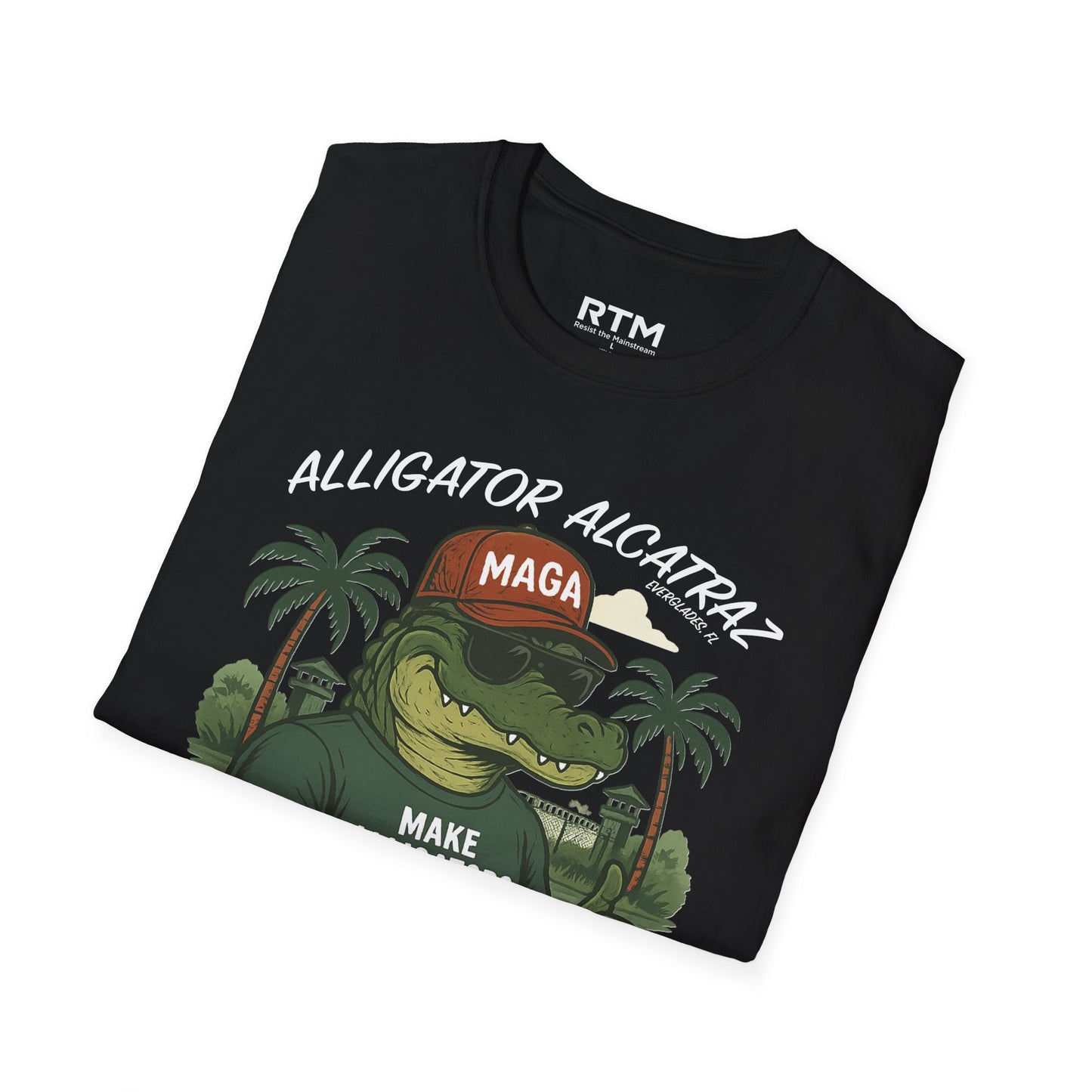 MAGA Alligator Alcatraz T-Shirt
