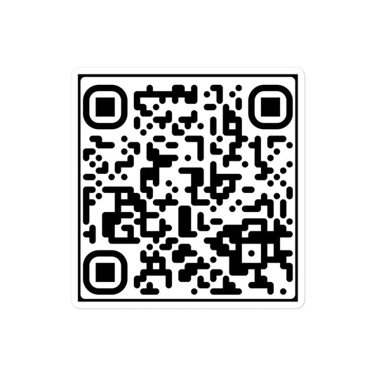 Trump Dance QR Code Sticker (3, 6, 9, Packs)